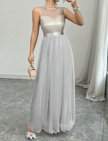 Rochie lunga SHEIN, gri