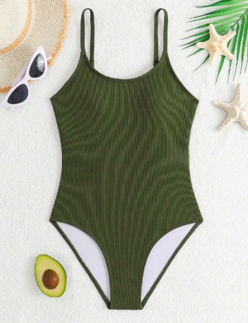 Costum de baie Shein Kids, verde