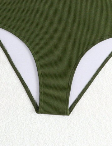 Costum de baie Shein Kids, verde