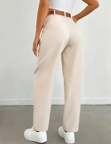 Pantaloni SHEIN, crem