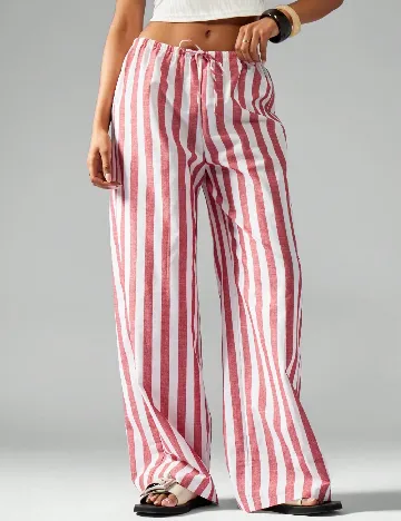 Pantaloni Missguided, rosu