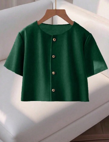 Bluza SHEIN, verde