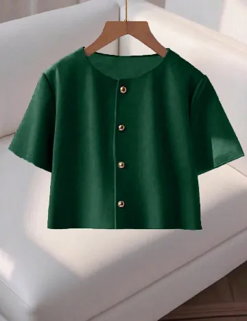 Bluza SHEIN, verde