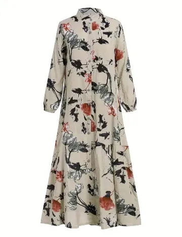 Rochie lunga SHEIN, bej