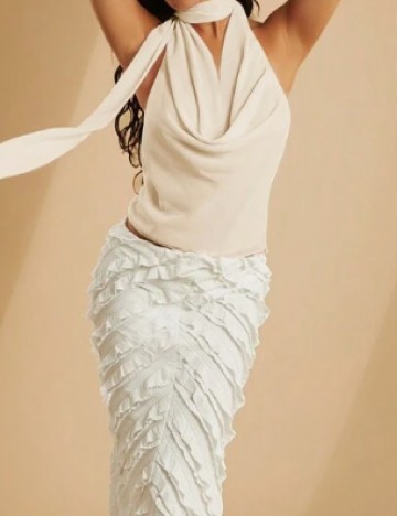 Top Haute, ecru