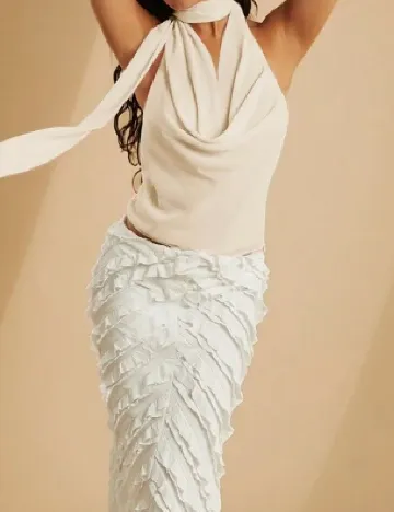 Top Haute, ecru