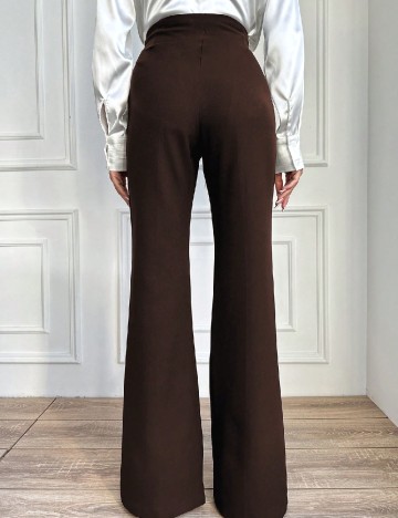 Pantaloni SHEIN, maro