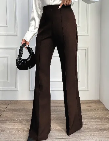 Pantaloni SHEIN, maro