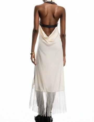 Rochie lunga SHEIN, ecru