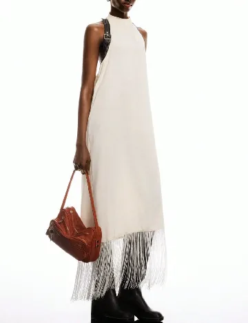 Rochie lunga SHEIN, ecru
