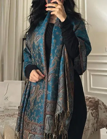 Esarfa SHEIN, albastru