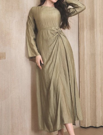 Rochie lunga SHEIN, verde