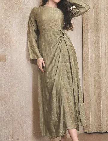 Rochie lunga SHEIN, verde