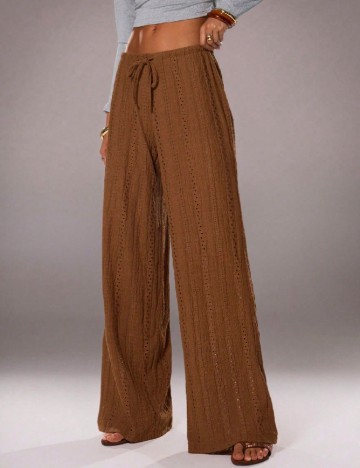 Pantaloni SHEIN, maro