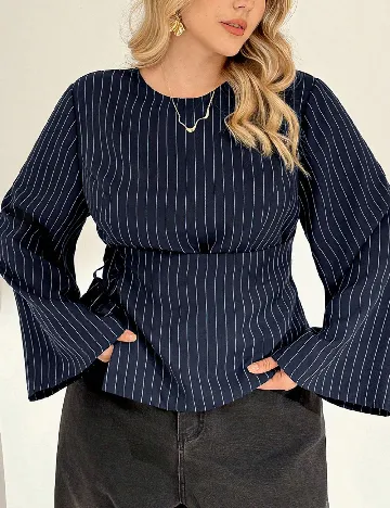 Bluza SHEIN CURVE, bleumarin
