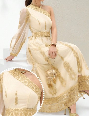 Rochie lunga SHEIN, galben