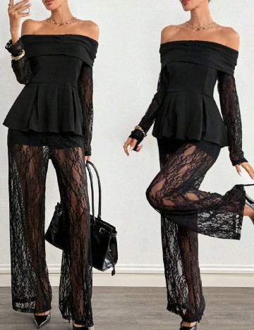 Compleu SHEIN, negru
