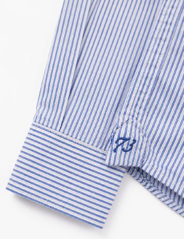 Camasa Pepe Jeans, albastru/alb
