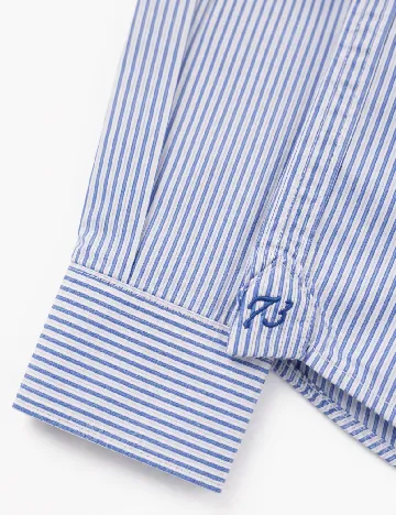 Camasa Pepe Jeans, albastru/alb