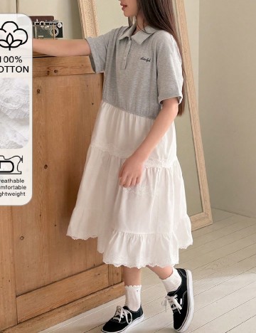 Rochie Shein Kids, alb