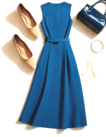 Rochie lunga SHEIN, albastru