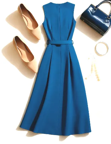 Rochie lunga SHEIN, albastru