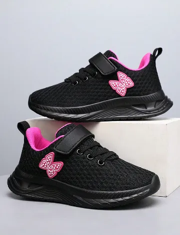Adidasi Shein Kids, negru