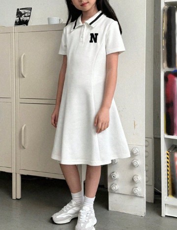 Rochie Dazy Kids, alb