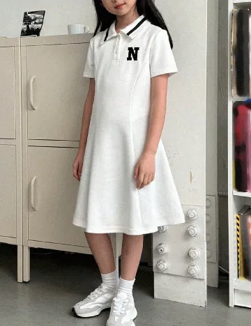 Rochie Dazy Kids, alb