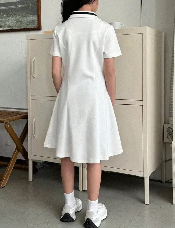 Rochie Dazy Kids, alb