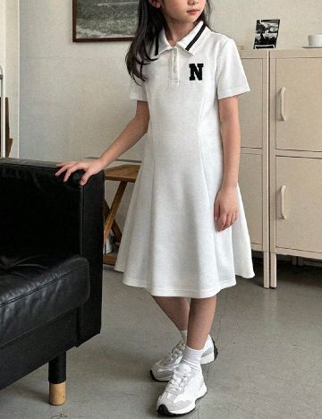 Rochie Dazy Kids, alb