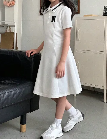 Rochie Dazy Kids, alb