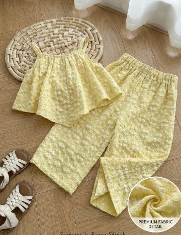 Compleu Cozy Pixies, galben