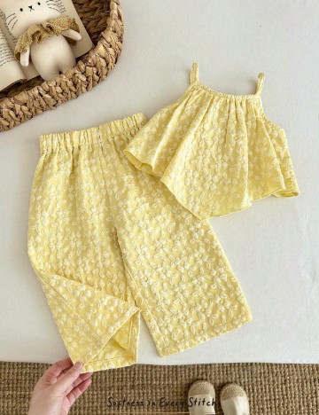 Compleu Cozy Pixies, galben
