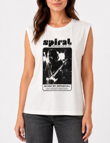 Maiou Pepe Jeans, alb