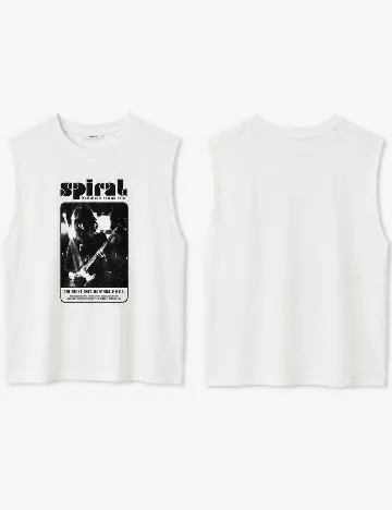 Maiou Pepe Jeans, alb