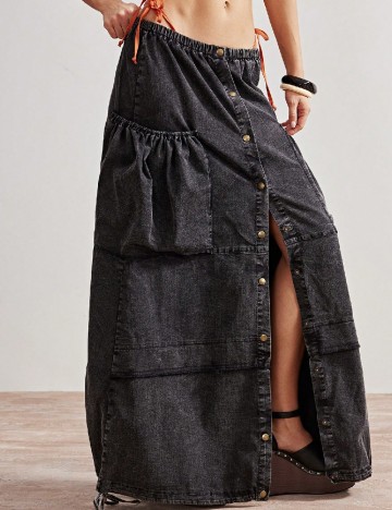 Fusta SHEIN, negru