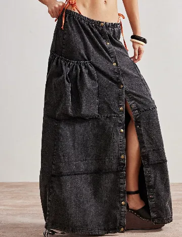 Fusta SHEIN, negru