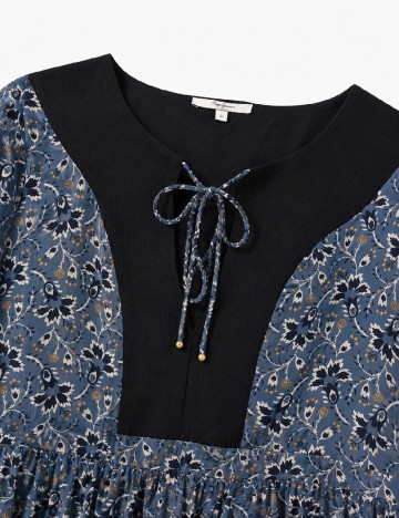 Rochie medie Pepe Jeans, albastru