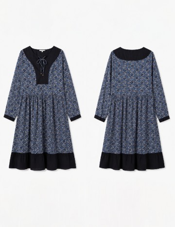 Rochie medie Pepe Jeans, albastru