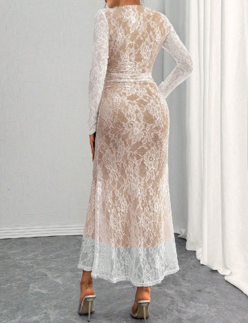 Rochie lunga SHEIN, alb