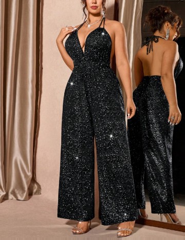 Salopeta SHEIN CURVE, negru