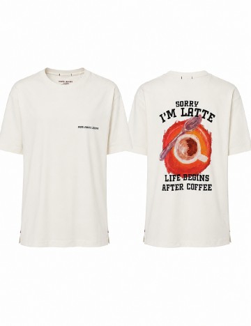 Tricou Pepe Jeans, ecru