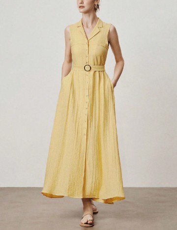 Rochie lunga SHEIN, galben