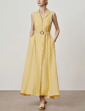Rochie lunga SHEIN, galben
