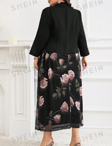 Compleu SHEIN CURVE, negru