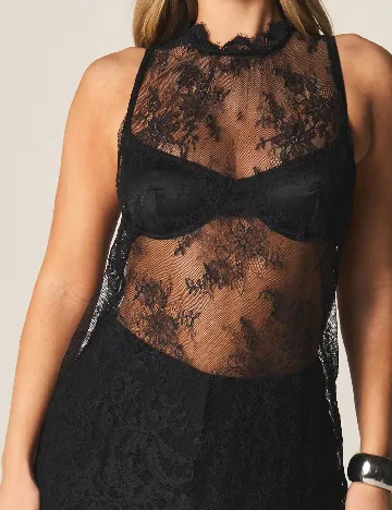 Top Missguided, negru
