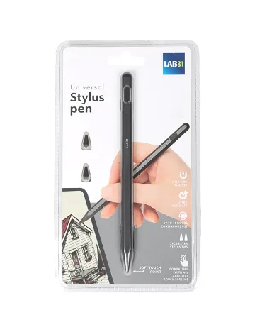 Stilou pentru ecrane tactile LAB 31, gri inchis