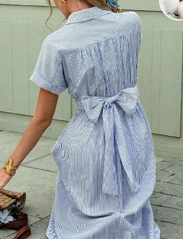 Rochie medie SHEIN, albastru