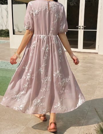 Rochie medie SHEIN, roz